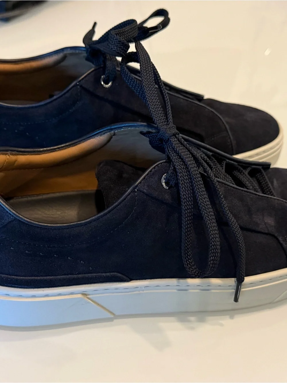 BOSS Men's Gary Suede Low-Top Sneaker